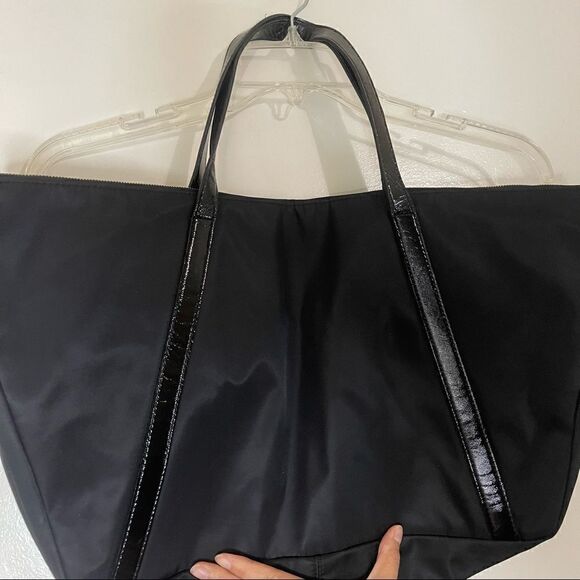 Givenchy parfums black nylon medium zip tote shopper handbag - Picture 10 of 10